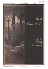 And Can It Be SATB choral sheet music cover